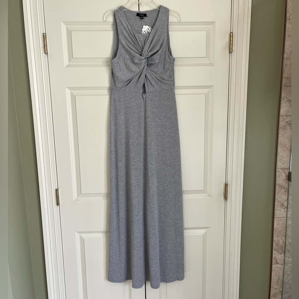 NWT Very J Grey Maxi Dress, Size Small